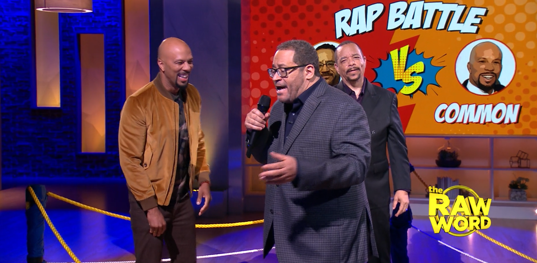 WATCH: Ice-T Judges A Rap Battle Between Common And Dr. Michael Eric Dyson

